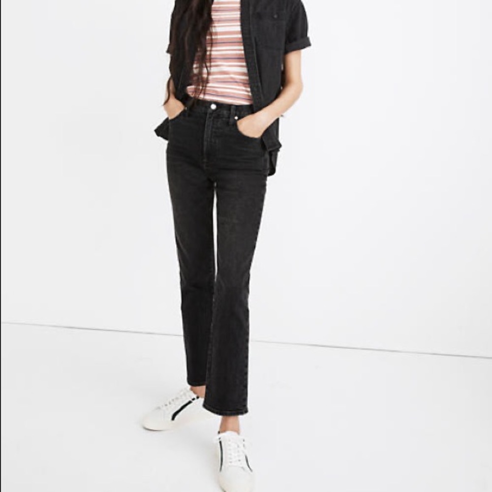 NWT Madewell Slim Demi-Boot 26p Barnbury wash high